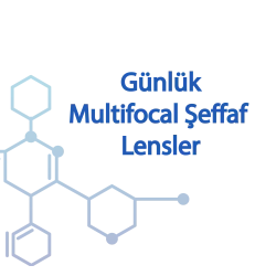Günlük Multifocal Şeffaf Lensler